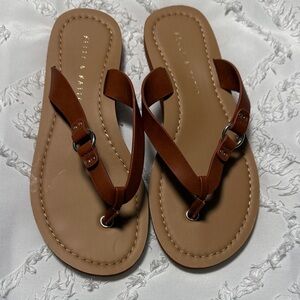 Kelly & Katie Tan Sandals